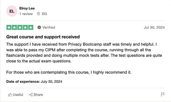 Trustpilot Review #2